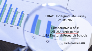 ETRAC survey cover