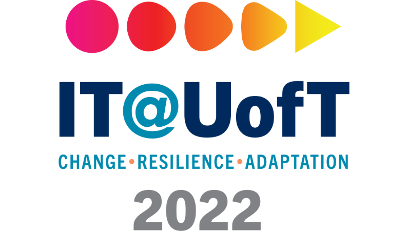 IT@UofT 2022 conference logo