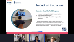 Tech2U: Humanizing classroom technical support