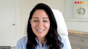 Opening keynote presentation: Being me: A fireside chat with Rola Dagher