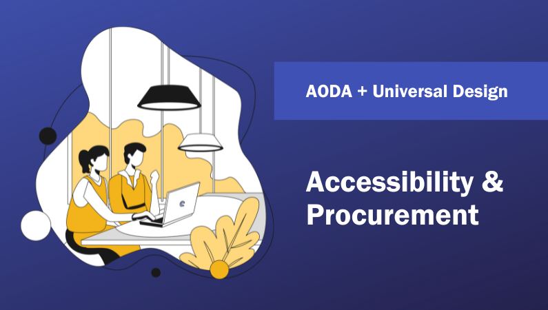 AODA and Universal Design: Accessibility and Procurement