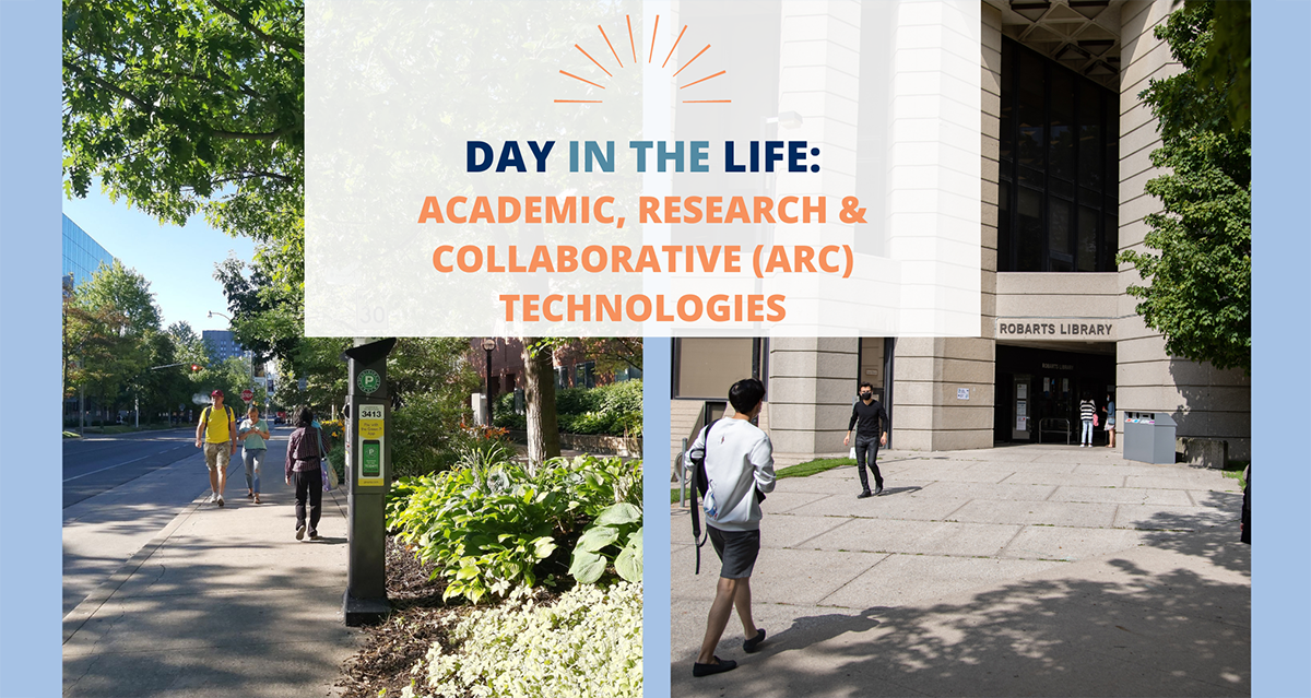 Day in the Life: Academic, Research & Collaborative Technologies