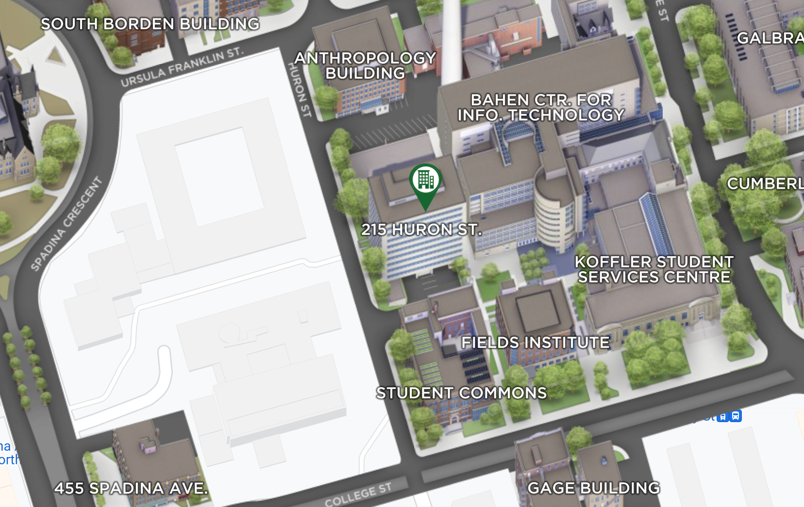 Click on the image to get to the campus map