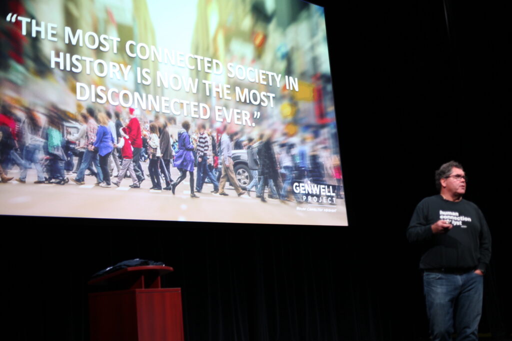 Pete Bombaci speaking at CANHEIT