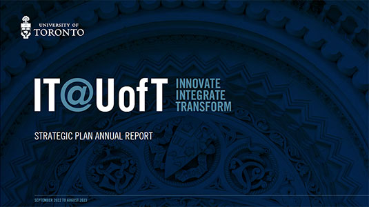 U of T launches new platform for the first time in a decade » Strategy