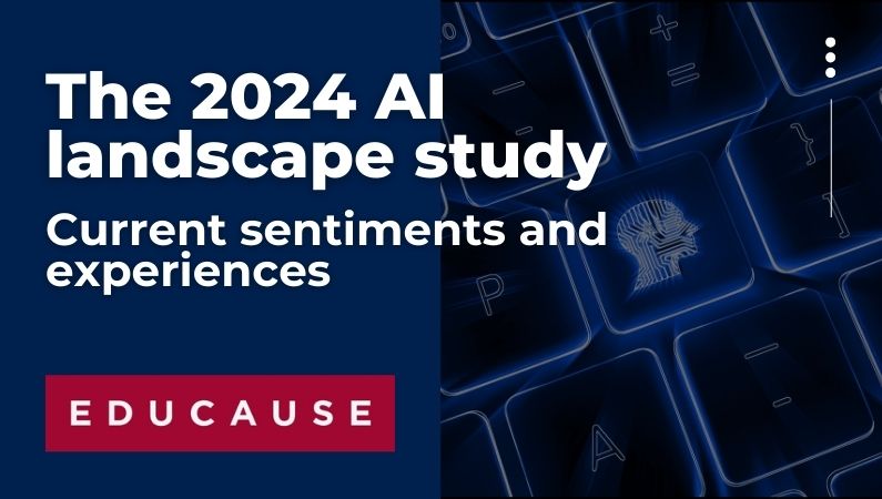 The 2024 AI landscape study: Current sentiments and experiences