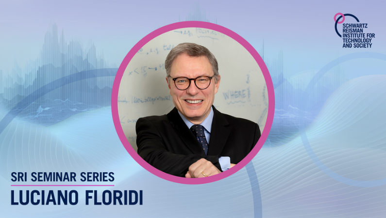 SRI seminar series: Luciano Floridi