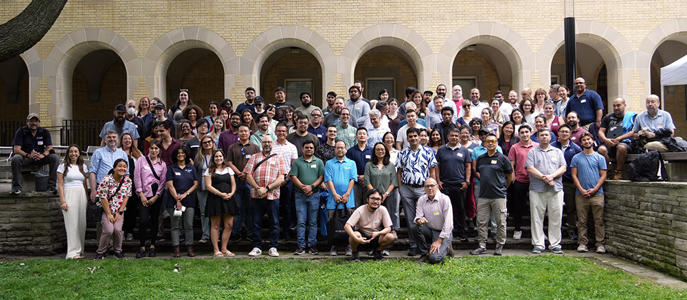 Group photo of ITS staff at the summer social