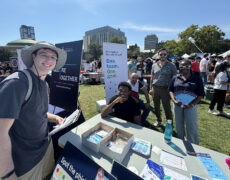 Information Security booth at the clubs carnival