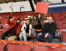 ITS staff hockey game