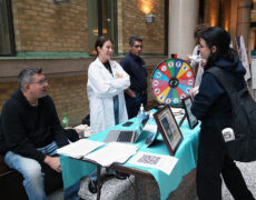 Information security awareness booth and privacy clinic