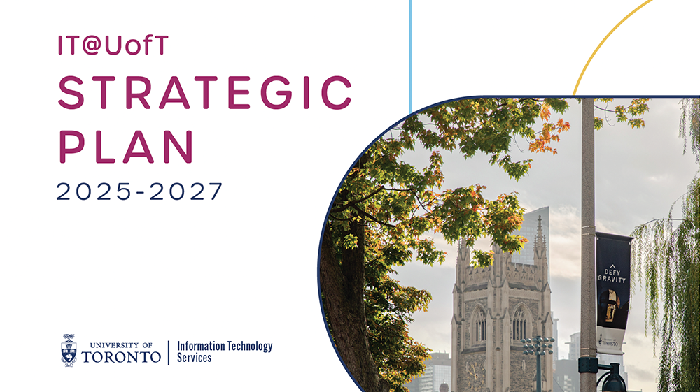 Cover of the IT@UofT Strategic Plan