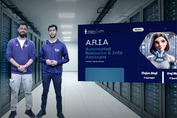 Online presentation of the automated resource & info assistant
