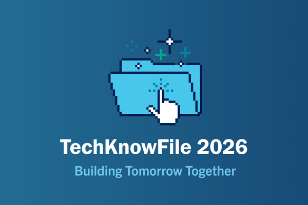 Logo of the TechKnowFile 2026 conference